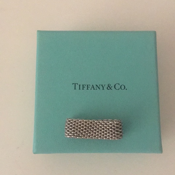 Tiffany & Co. Jewelry - Tiffany&Co. Somerset Mesh Ring 71/2